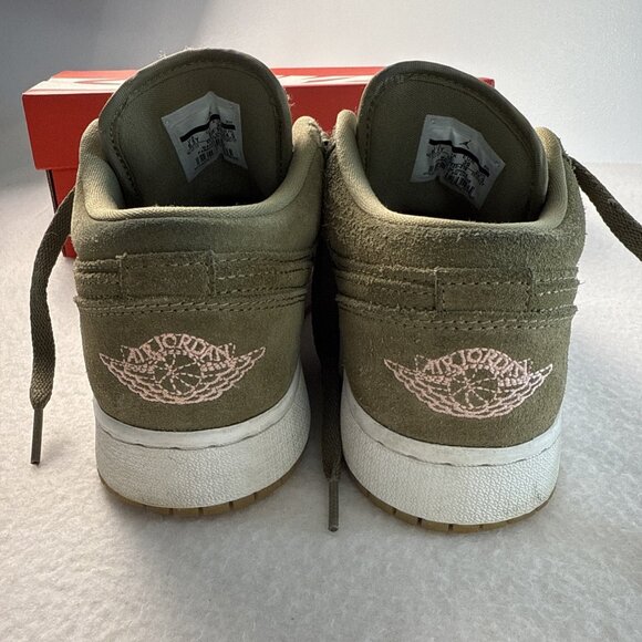 Nike Air Jordan 1 Low Youth Shoe Size 6.5Y Women Sz 8 Casual Skate 554723-216 - Picture 6 of 15